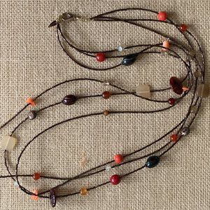 Coldwater Creek Multicolor Beaded Necklace